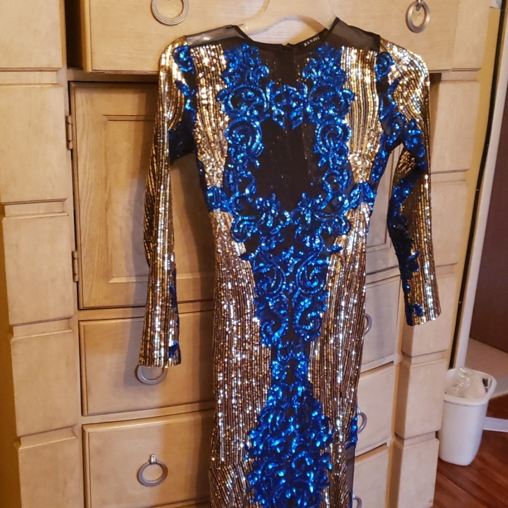Mermaid style sequin dress